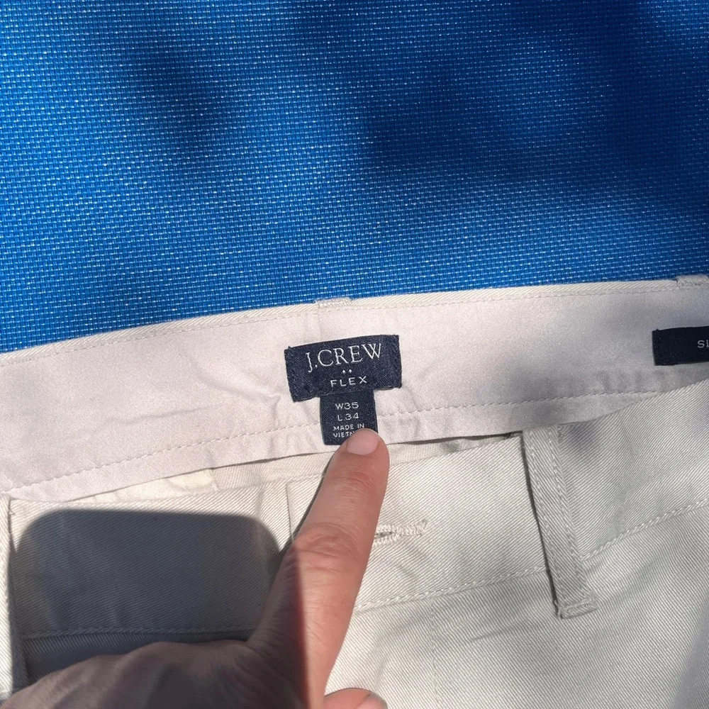 J.‎ Crew beige Chinos Lightweight Cotton